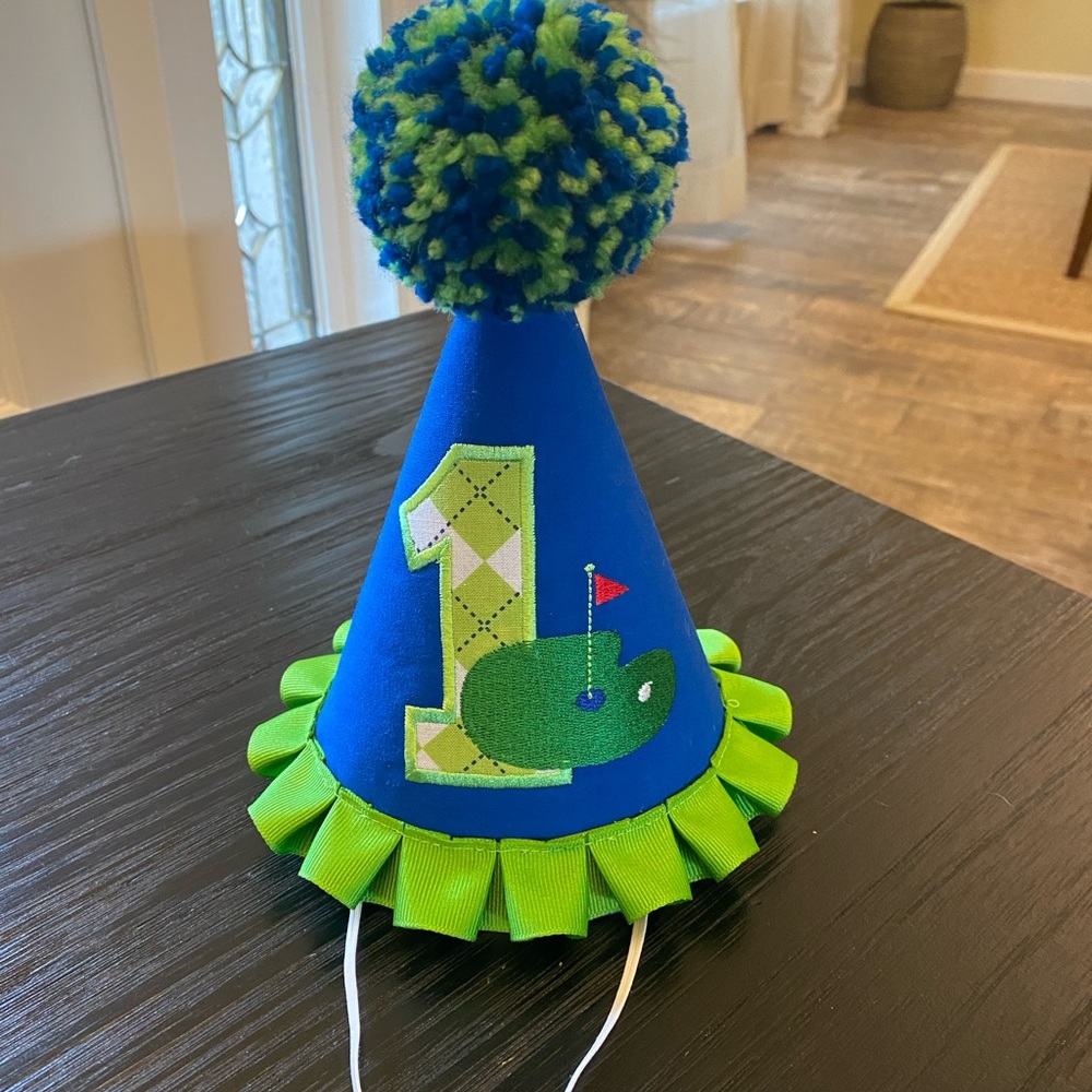 1st Birthday Golf Hat